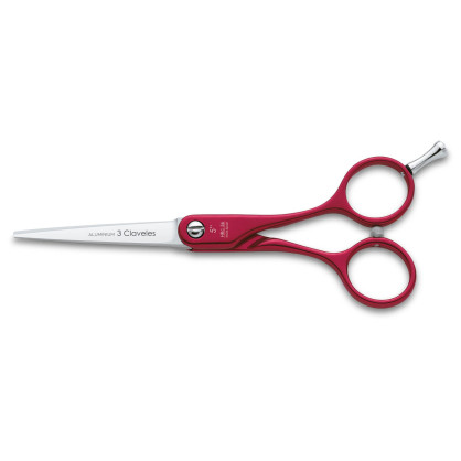 Ciseaux Coiffure Dur rouge 2