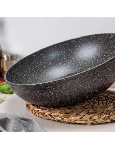 Wok 28 Ø Grey