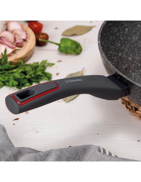 Wok Ø 28 cm. Grey