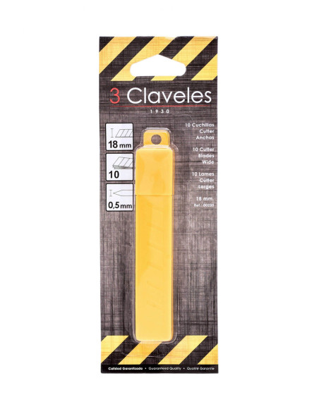 10 Blades 18mm.