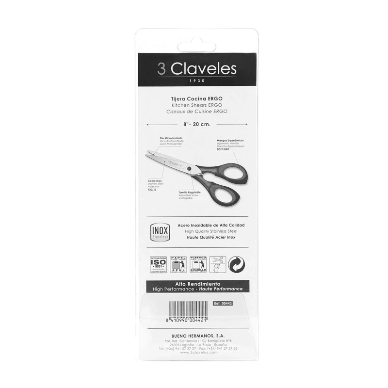 3CLAVELES_Tijera_Cocina_Ergo