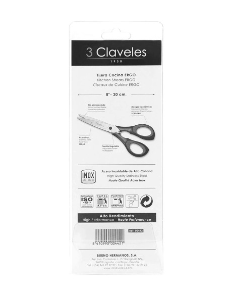 3CLAVELES_Tijera_Cocina_Ergo