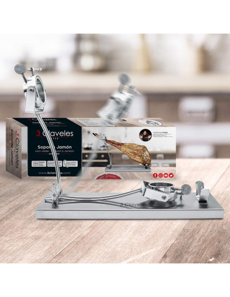 Folding Rotating Ham Holder Pro
