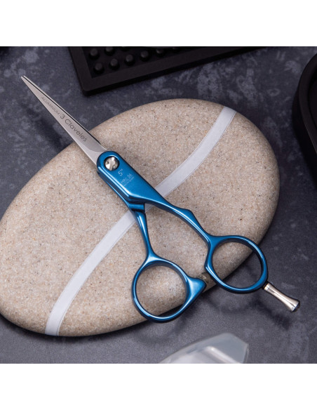 Ciseaux Coiffure Dur bleu
