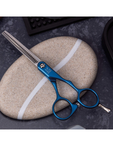 Ciseaux Coiffure Dur Es 28 bleu