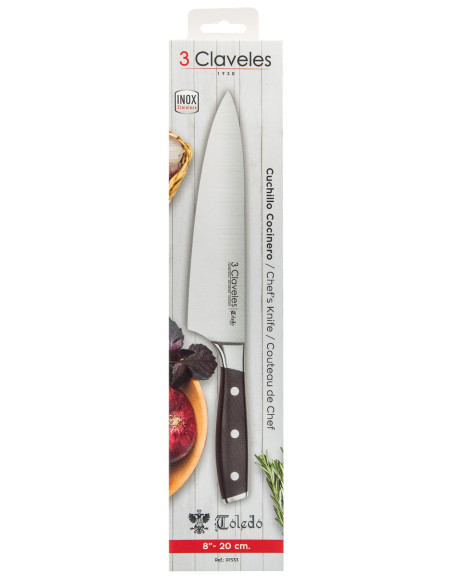 3Claveles_Cuchillo_Cocinero_Toledo