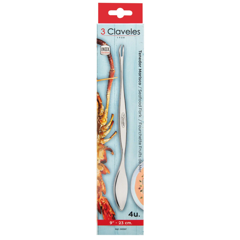 Set 4 Seafood Fork | 3 Claveles