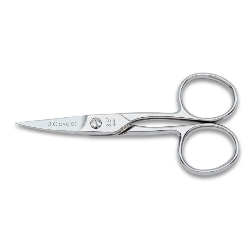 Curved Nail Scissors forged | 3 Claveles