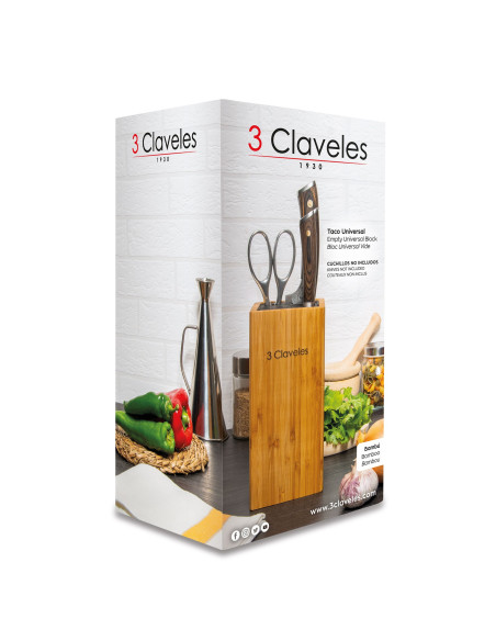 Bamboo Universal Block | 3 Claveles