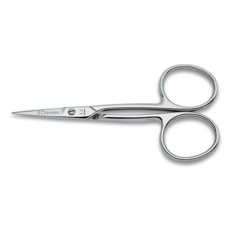 Straight Cuticle Scissors forged | 3 Claveles