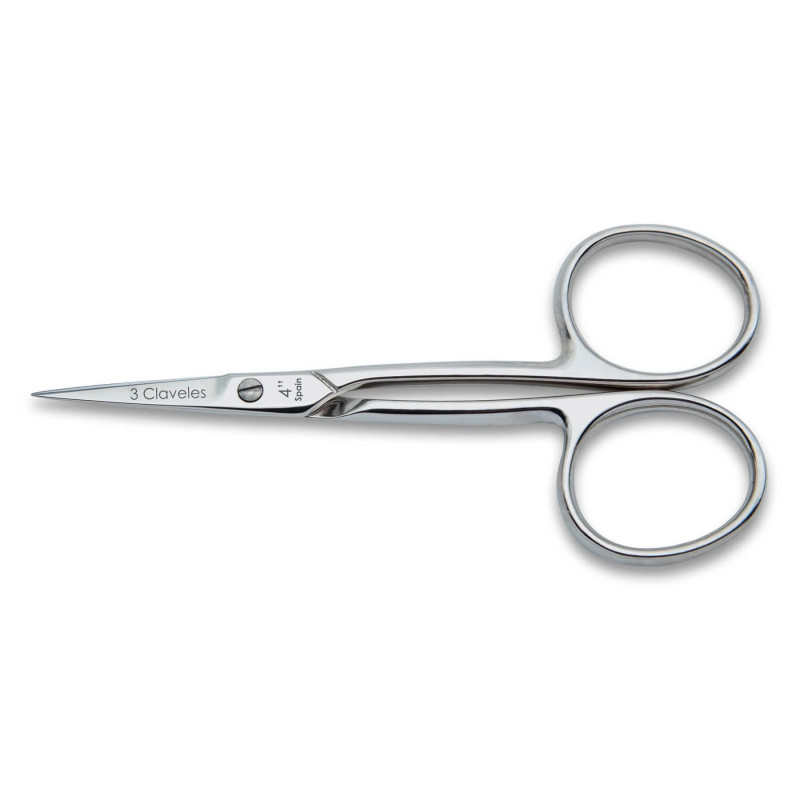 Straight Cuticle Scissors forged | 3 Claveles