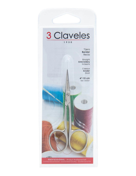 Ciseaux Broder Droit | 3 Claveles