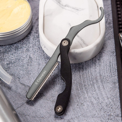 Rasoir Coiffure Noir Ergo | 3 Claveles 2