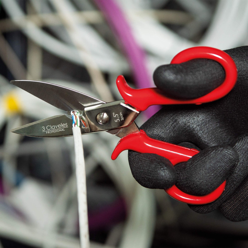 Ciseaux Electricien Professionnel | 3 Claveles