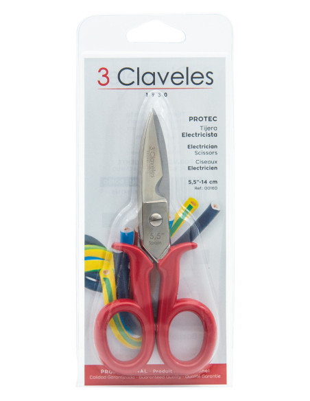 Ciseaux Electricien Professionnel | 3 Claveles
