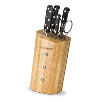Ash Forgé Cutlery Block | 3 Claveles