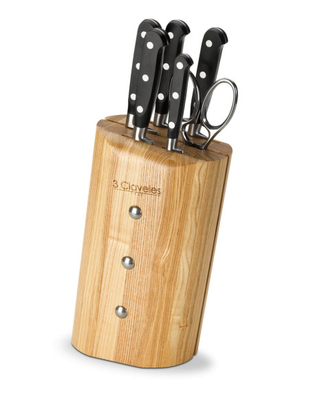 Ash Forgé Cutlery Block | 3 Claveles