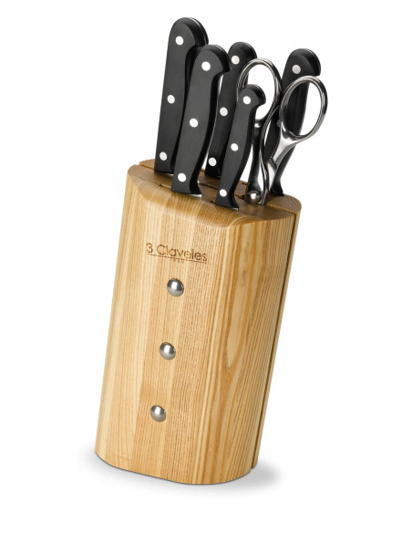 Bloc de Coutellerie Ash Uniblock | 3 Claveles