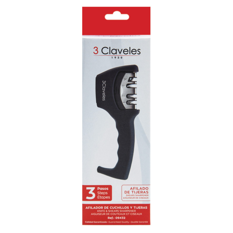 3 Steps - Knife & Shears Sharpener