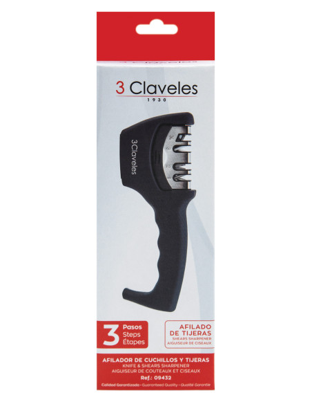 3 Steps - Knife & Shears Sharpener
