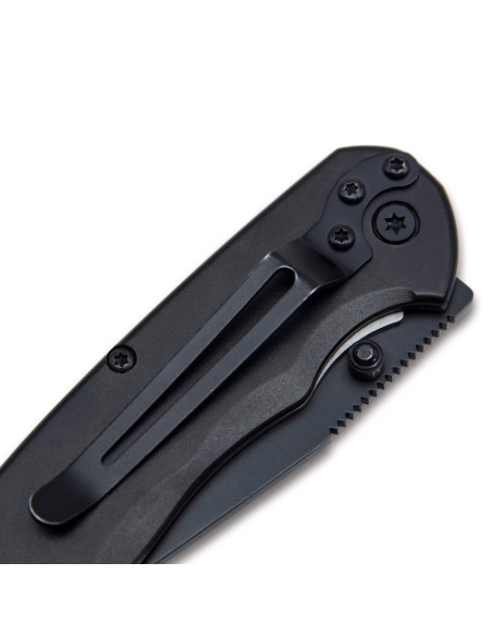 Navaja Dark negra ligera | 3 Claveles